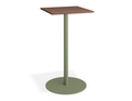 Roku Spotted Gum High Bar Table - Eucalyptus Green