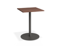 Roku Spotted Gum Cafe Table - Charcoal