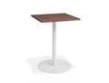 Roku Spotted Gum Cafe Table - White