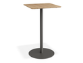 Roku High Bar Teak Table - Charcoal