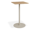 Roku High Bar Teak Table - Latte