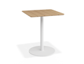 Roku Cafe Teak Table - White