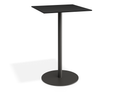 Roku Solara Bar Table - Charcoal Base / Athena Stone