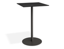 Roku Solara Bar Table - Charcoal Base / Athena Stone