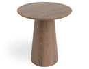 Circa Café Table – Round 70cm, Autumn Walnut