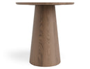 Circa Café Table – Round 70cm, Autumn Walnut