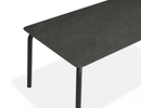 Roku Outdoor Ceramic Dining Table — detail