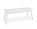 Roku Bench 120cm - White