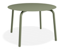 Roku Round Dining Table 120cm - Eucalyptus Green