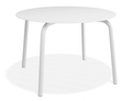 Roku Round Dining Table 120cm - White