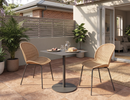 Lifestyle: Roku Cafe Table outdoor scene