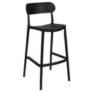 Tall Luna Stool - Black