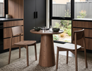 Circa Café Table – Round 70cm, Autumn Walnut