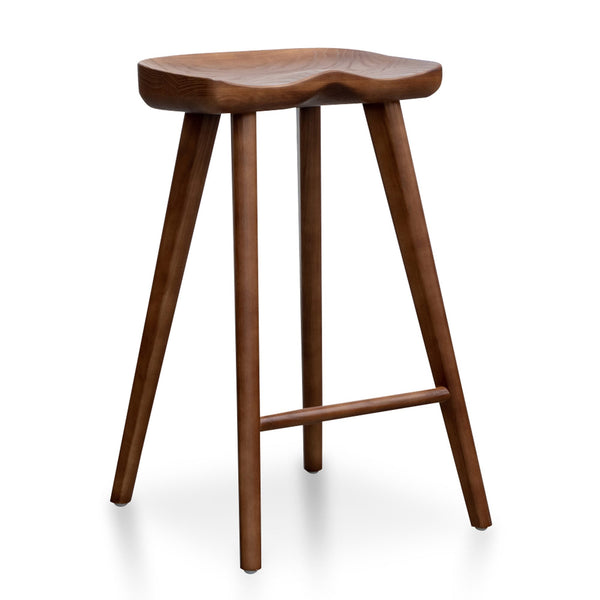 Solid Wood Kitchen Stool Moulded