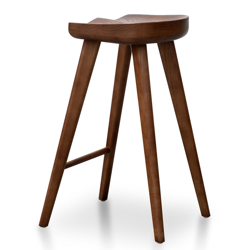 Solid Wood Kitchen Stool Moulded