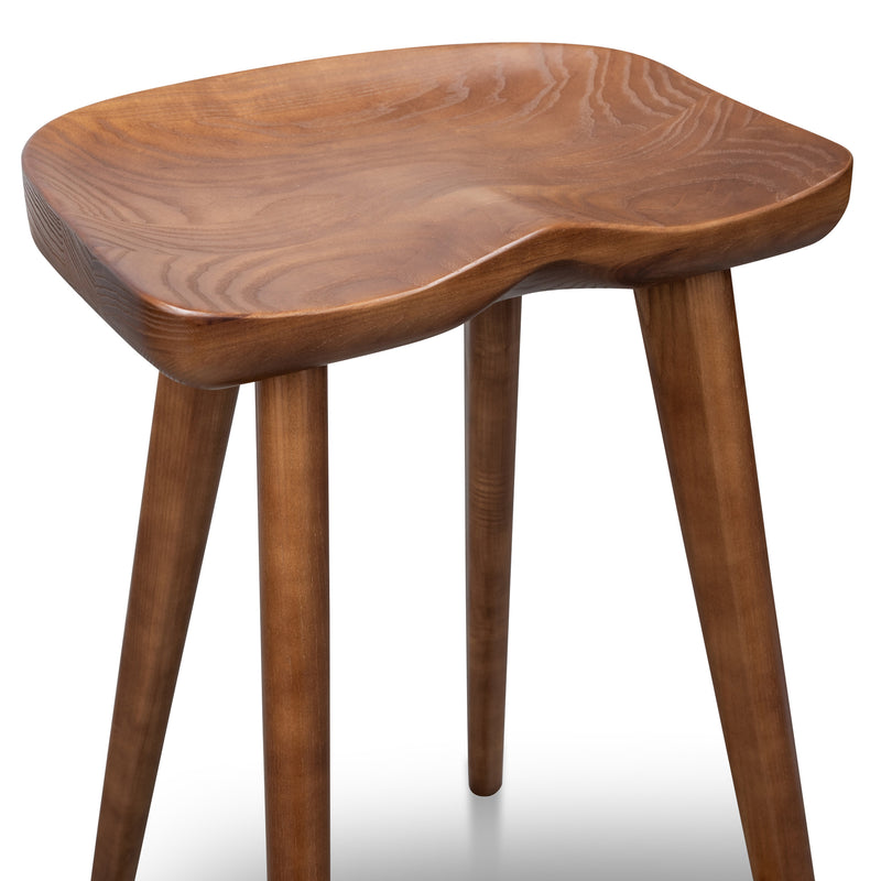 Solid Wood Kitchen Stool Moulded