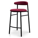 Burgundy Kitchen Stool