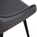 Black & Velvet Dining Chair