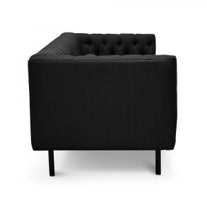 Black 3 Seater Sofa