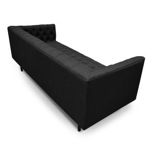 Black 3 Seater Sofa