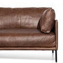 Dark Brown 4 Seater Sofa